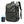 Green vacuum compression waterproof travel backpack with side buckles and shoulder strap