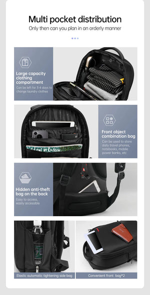 TIGERNU B3032A Large Capacity Waterproof Travel Backpack