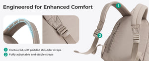 BAGSMART Compact Lightweight Waterproof Mini Travel Backpack