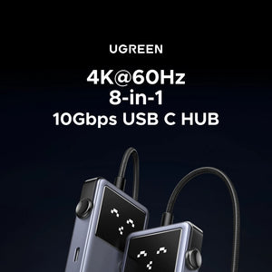 UGREEN Uno 8in1 USB-C Multiport Adapter and USB Hub