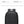Black backpack with front zipper pocket and adjustable shoulder straps