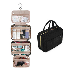 BAGSMART Lightweight Waterproof Cosmetic and Toiletries Bag