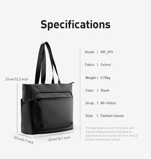 MARK RYDEN MR899 Protective Waterproof Laptop and Tote Bag