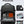 Black backpack front organized pocket with multiple interior compartments