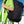 Black large capacity waterproof travel backpack worn crossbody with front zips
