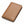 Slim brown leather passport wallet with RFID card slot and embossed logo