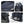 Water-resistant backpack fabric texture with top handle and adjustable shoulder strap