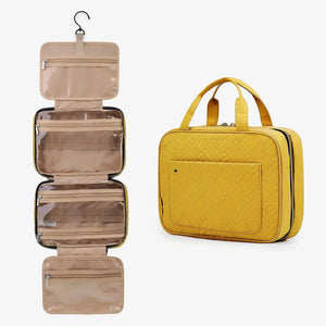 BAGSMART Lightweight Waterproof Cosmetic and Toiletries Bag