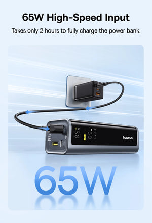 BASEUS EnerGeek GR12 Portable Power Bank with Smart Digital Display