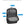 Black multi-compartment backpack with main storage, mesh section, and front pocket