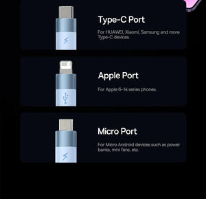 BASEUS Star Speed Series 3in1 Fast Charging Data Cable