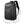 Large dark backpack with front zip pockets, top flap pocket, and padded shoulder straps
