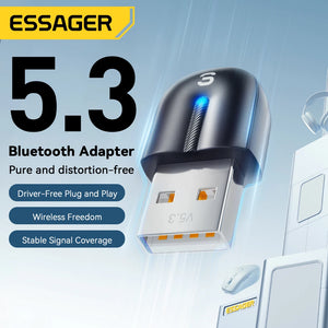 ESSAGER BT13 Bluetooth Adapter and USB Dongle
