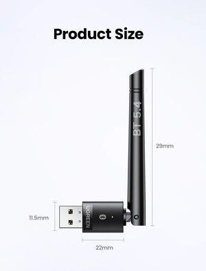 UGREEN CM749 Bluetooth Adapter and USB Dongle