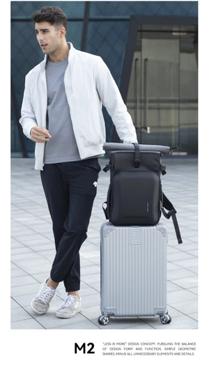 MARK RYDEN MR2913 Expandable Roll Top Waterproof Travel Backpack
