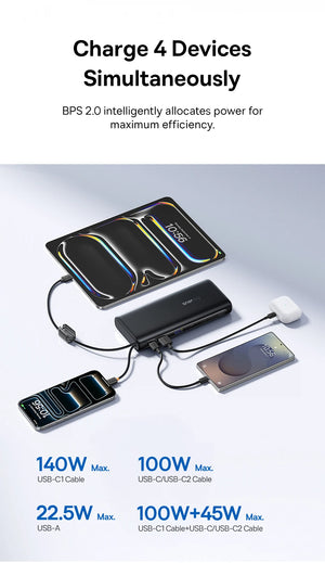 BASEUS EnerFill FC41 Fast Charging Power Bank with Digital Display