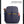 Navy commuter backpack with side elastic pockets for an umbrella or water bottle