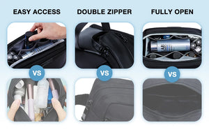 BAGSMART Lightweight Waterproof Toiletries Bag