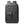 Lightweight waterproof compact backpack in black with front zip pocket and vertical side zipper.
