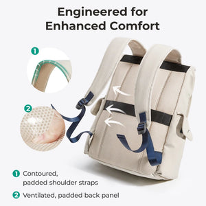 BAGSMART Expandable Large Capacity Travel Backpack