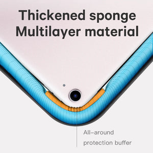 Laptop sleeve corner with thick multi-layer foam bumper for all-around protection