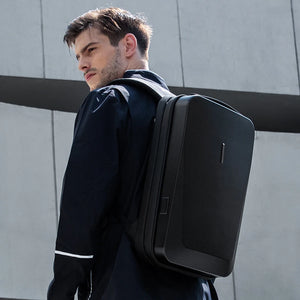 MARK RYDEN MR7612 Compact Hard Shell Travel Backpack with USB Charging Port