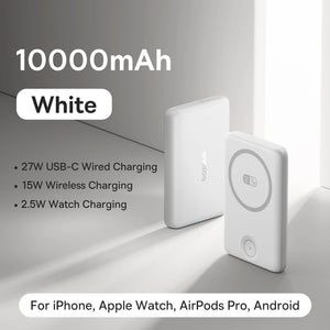 BASEUS EnerFill FT11 2in1 Magnetic Power Bank for iPhone and Apple Watch