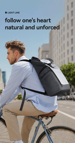 MARK RYDEN MR3807 Expandable Roll Top Waterproof Travel Backpack