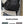 Black waterproof detachable crossbody messenger backpack worn cross-body with front zip pockets
