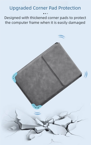 TAIKESEN Multifunctional Lightweight Magnetic Laptop and Tablet Sleeve with Stand