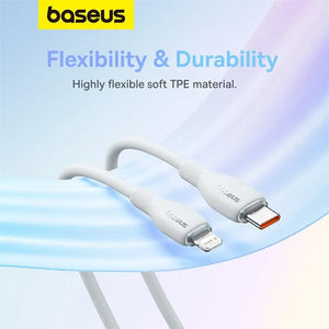 BASEUS Pudding Series 20W USB-C to Lightning Fast Charging Cable