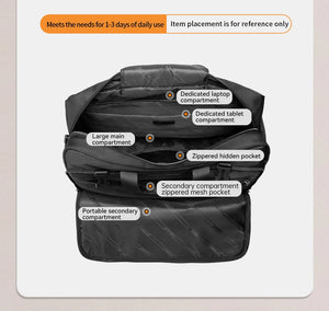 TIGERNU B9815 Large Capacity Lightweight Waterproof Travel Backpack