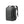 Dark gray backpack with expandable front panel, top handle, and side adjustment buckle
