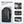 MARK RYDEN MR9533 Lightweight Waterproof Compact Backpack with USB Charging Port