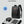 Black backpack with organized compartments for up to 15.6-inch laptops