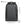Dark grey waterproof travel backpack with front pocket and top carry handle