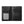 Black leather bifold card holder wallet with card compartments and clear ID slot.