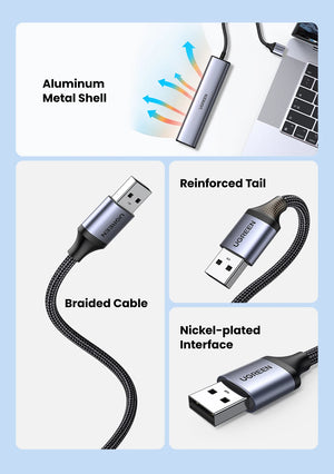 UGREEN 5in1 Multiport Adapter and USB Hub