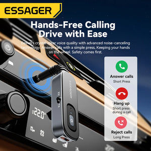 ESSAGER BT10 2in1 Aux Wireless Bluetooth Adapter