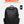 Black lightweight waterproof commuter backpack with USB charging port