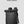 Black roll-top waterproof backpack front angle with side carry straps