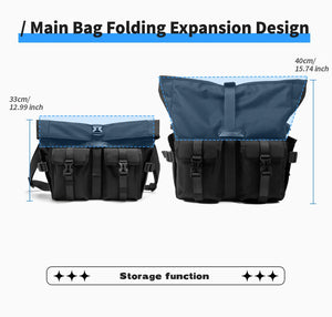 TIGERNU S81010 Large Capacity Waterproof Messenger Bag
