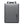 Grey compact waterproof laptop backpack with top handle and front logo