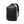 Black compact waterproof laptop backpack with top handle and padded shoulder straps