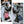 Waterproof crossbody bags in pink and navy worn crossbody with strap
