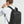 Black lightweight backpack with padded back panel and adjustable shoulder straps