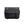 Compact crossbody bag with curved flap, two buckled straps, textured dark body