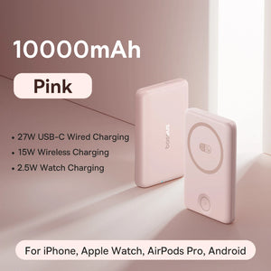 BASEUS EnerFill FT11 2in1 Magnetic Power Bank for iPhone and Apple Watch
