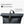 Dark roll-top waterproof backpack with roll-top closure and front buckle