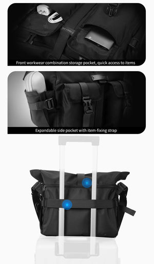 TIGERNU S81010 Large Capacity Waterproof Messenger Bag